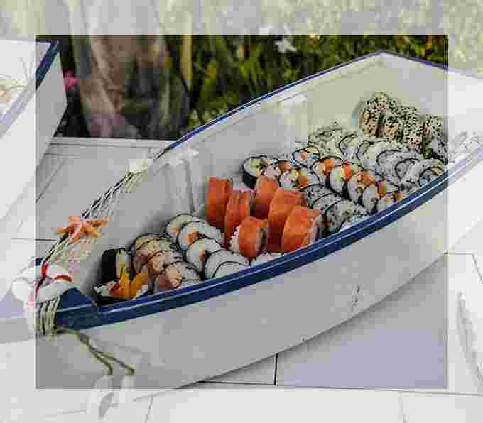 בופה סושי בשישי בצהריים