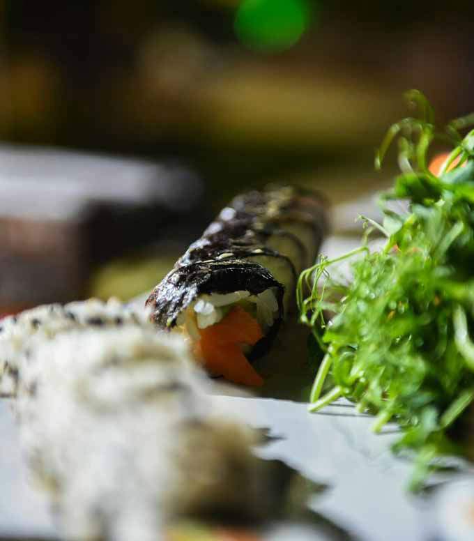 סושי עם תוסף ירק