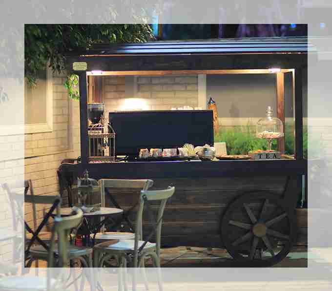 בופה בגן האירועים בחורף