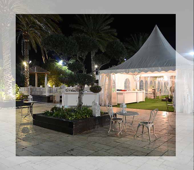 חופה מיוחדת מקורה בחתונת חורף