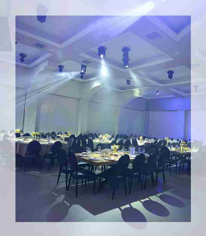 האולם בחתונת חורף