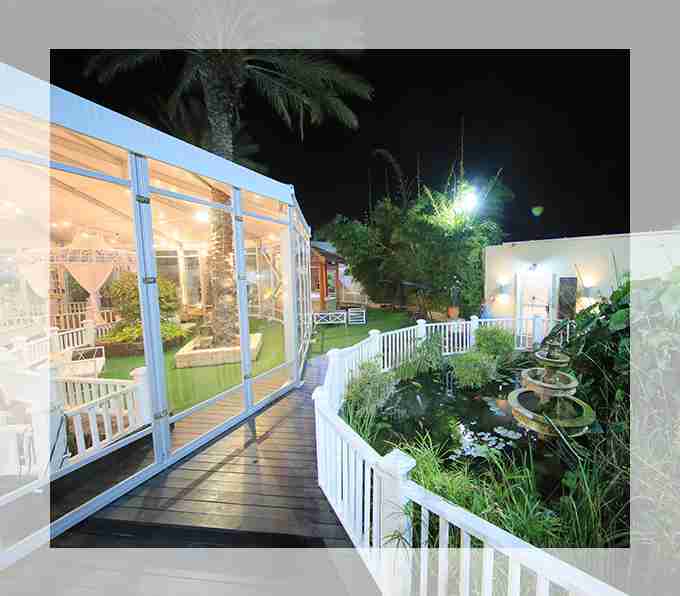 גן האירועים המקורה בחורף