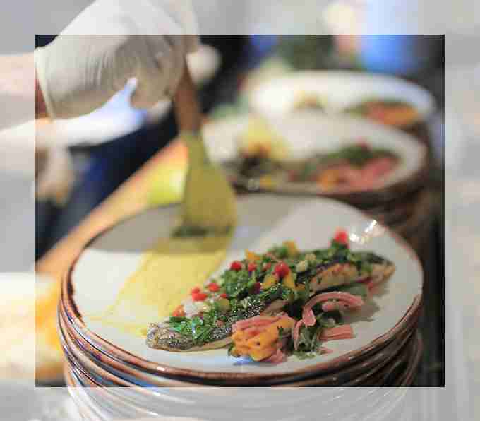 אוכל מיוחד בחתונת החורף